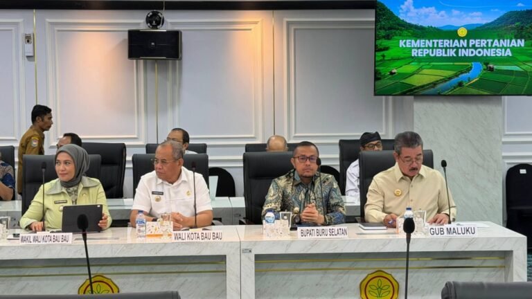 Di Hadapan Menteri Pertanian RI, Wali Kota Baubau Paparkan Produktivitas Komoditas Pangan Lokal