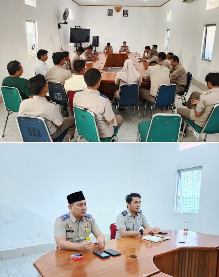 Kantah Wakatobi Rapat Evaluasi dan Percepatan PTSL Jelang Pelaksanaan Kegiatan Lapangan