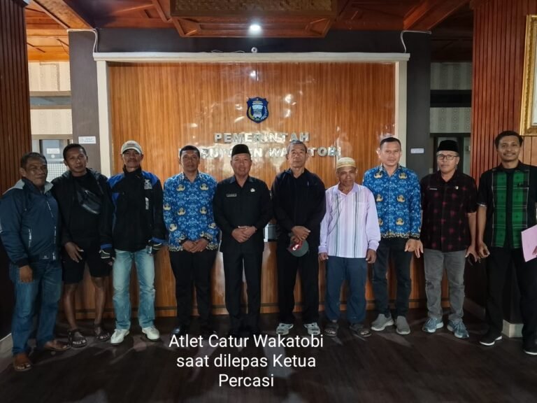 Lima Atlet Percasi Wakatobi Mengikuti Kejuaraan Catur Sultra 2026