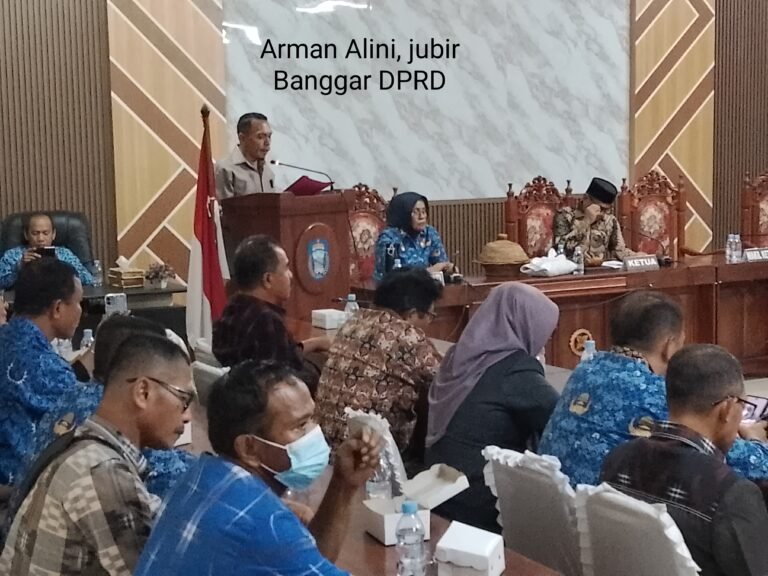 Arman Alini Beberkan Catatan Banggar DPRD Terhadap Rancangan KUA/PPAS 2027